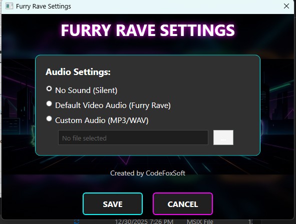 Furry Rave Screensaver Preview 2