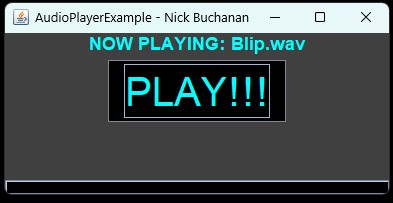 AudioPlayerExample.java