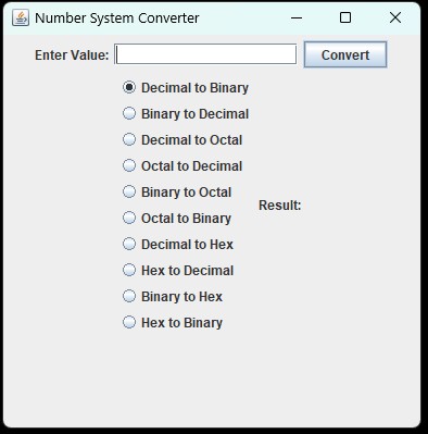 DecimalConverterGUI.java