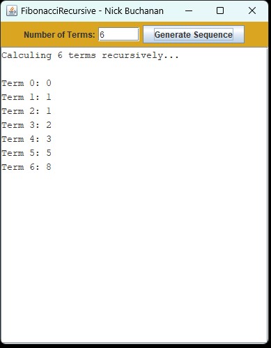 FibonacciRecursive.java