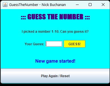GuessTheNumber.java