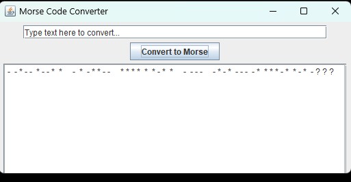 MorseCodeGUI.java