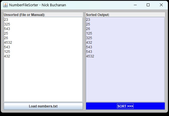 NumberFileSorter.java
