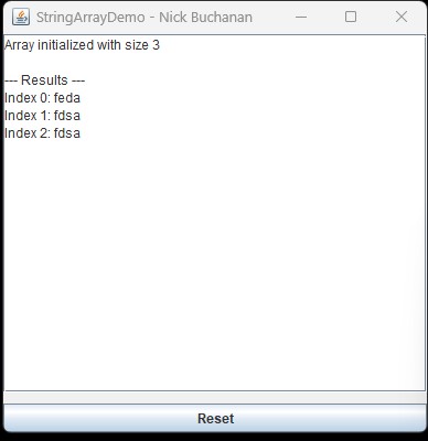 StringArrayDemo.java
