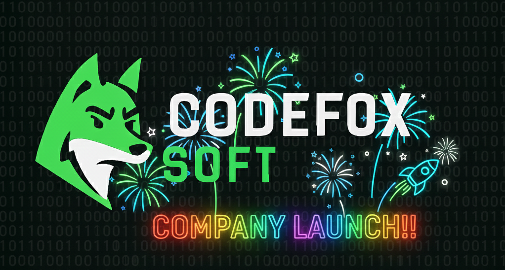 CodeFoxSoft Official Company Launch